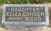Eliza Conder Wood Grave Stone