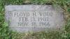 Floyd Henery Wood Grave Stone