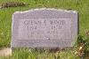 Glenn.F.Wood. Grave Stone
