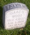 Isaac S. Wood Grave Stone Lexington